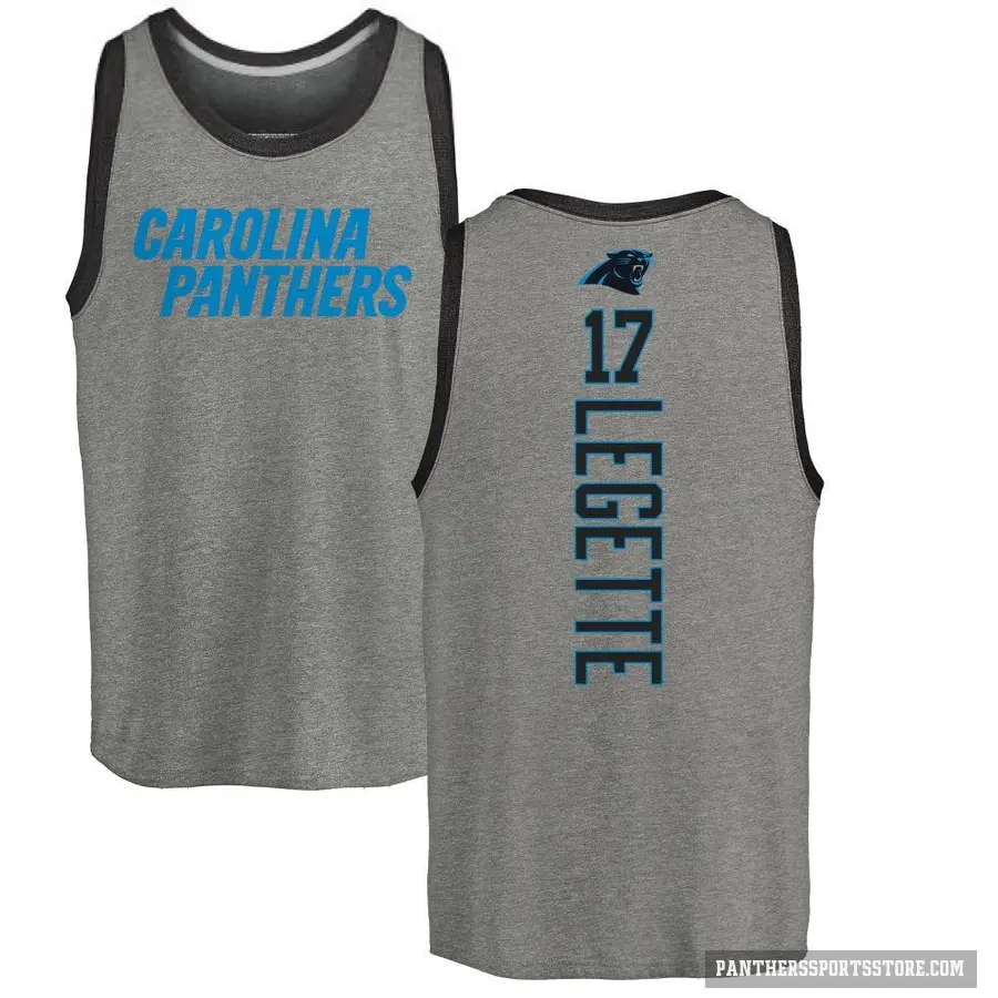 Youth ＃17 Xavier Legette Carolina Panthers Ash Backer Tank Top